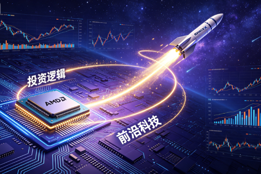 前沿科技投资逻辑：AMD与SpaceX的机遇与风险
