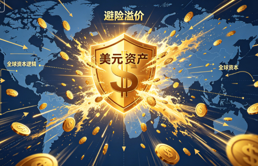 美股新高背后的美元资产避险溢价